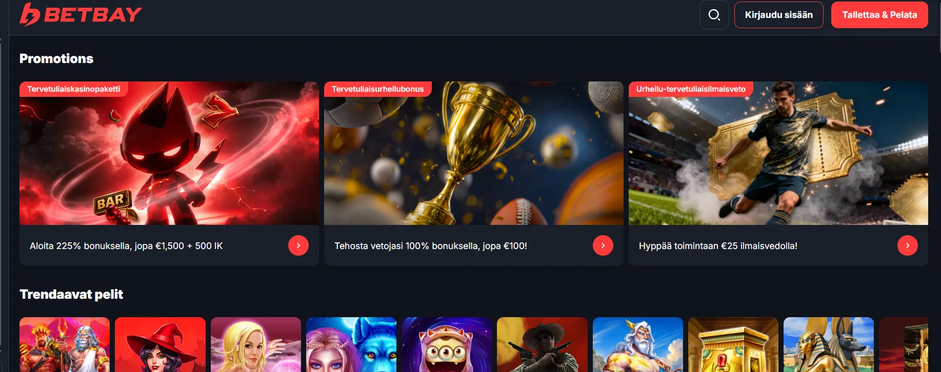 Betbay casino